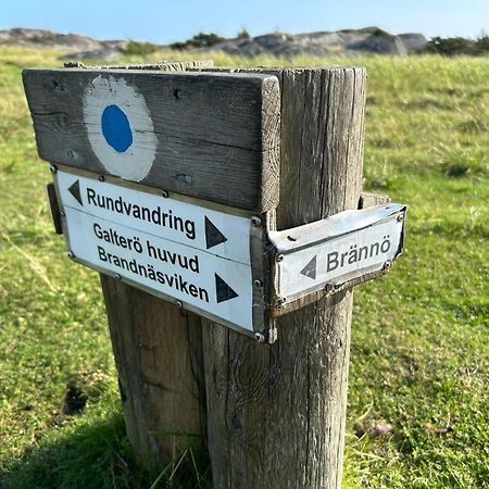 Mycket Trevlig Stuga Pa Braennoe Med Havsutsikt Branno Eksteriør billede